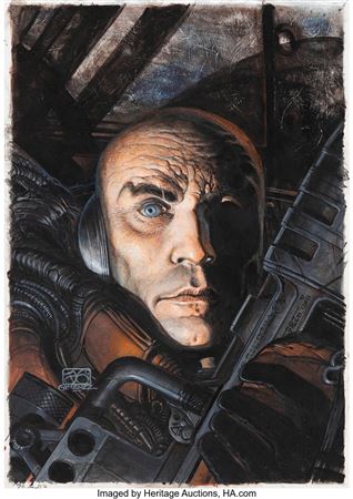 Juan Giménez The Metabarons: No Name, The Last Metabaron #8 Cover Original Art (Les Humanoïdes Associés, 2003)