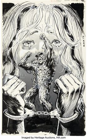 Steve Bissette Swamp Thing #51 Cover Original Art (DC, 1986) by Steve Bissette - Auction record, sale price, and art valuation. Compare with similar artists and explore comparable artworks.