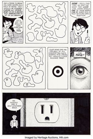 Sample artwork by Scott McCloud (Born 1960), known for comics - View similar artists and auction records