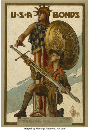 Weapons for Liberty, The Saturday Evening Post cover