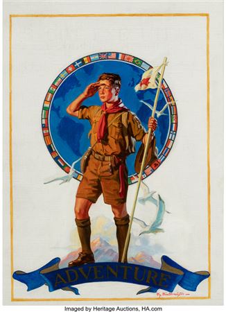Adventure, The Scout Executive Equipment Catalog cover