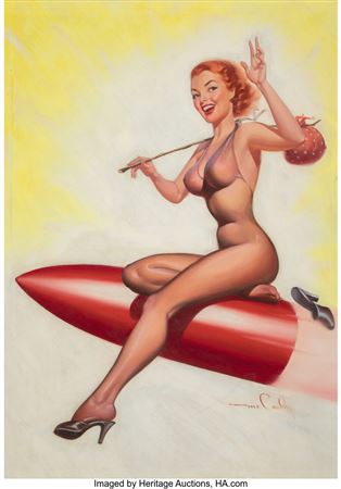 Toffee Takes a Trip, Imaginative Tales #2 digest magazine cover