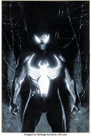 Gabriele Dell'Otto Wizard: The Comics Magazine #230 Spider-Man Cover Original Art (Wizard, 2010)