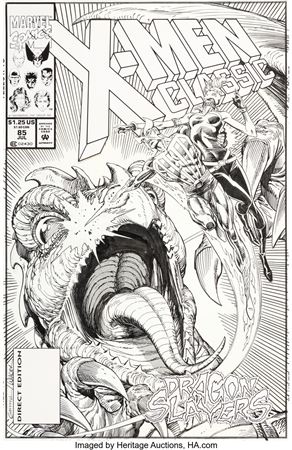 Kerry Gammill and Bob Wiacek X-Men Classic #85 Cover Original Art (Marvel, 1993) by Kerry Gammill - Auction record, sale price, and art valuation. Compare with similar artists and explore comparable artworks.