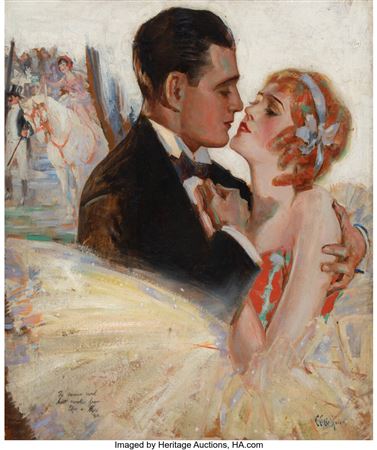 Embracing Couple