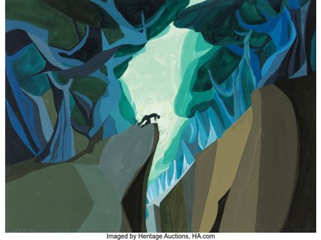 Jungle Book RARE Original Concept Art by Walter (Alwyn Walter) Peregoy - Auction record, sale price, and art valuation. Compare with similar artists and explore comparable artworks.