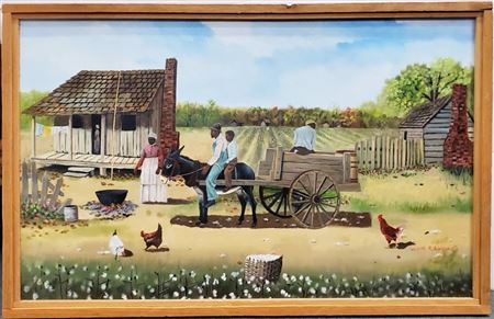 African American Landscape by W Earl Robinson - Auction record, sale price, and art valuation. Compare with similar artists and explore comparable artworks.