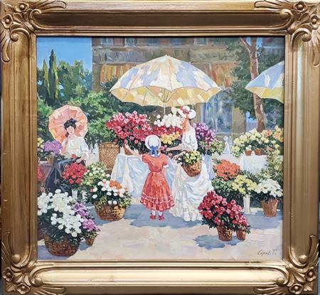 Large Flower Market