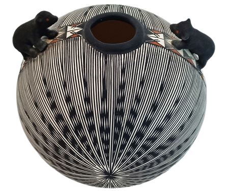 Bear Figure Vase