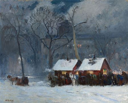 Cab Stands, Phillips Square, Montreal