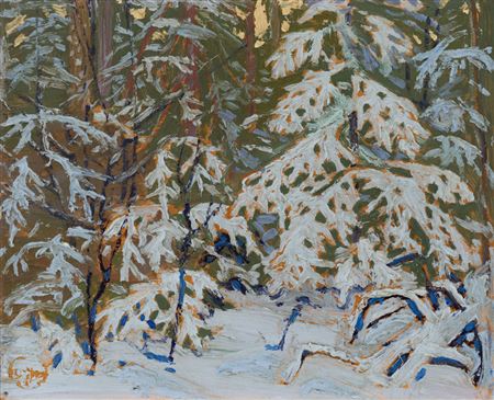 Winter Morning by Tom Thomson - Auction record, sale price, and art valuation. Compare with similar artists and explore comparable artworks.
