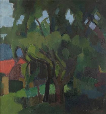 Landscape with Trees