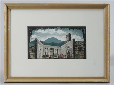 Orig. 1946 Broadway Set Design