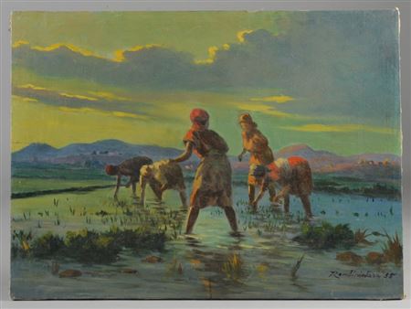 Online Eclectic Auction