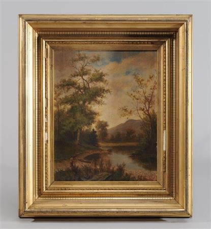 Landscape at dusk
