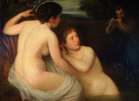 Sample artwork by August Georg Mayer (1834 - 1889), known for painting - View similar artists and auction records