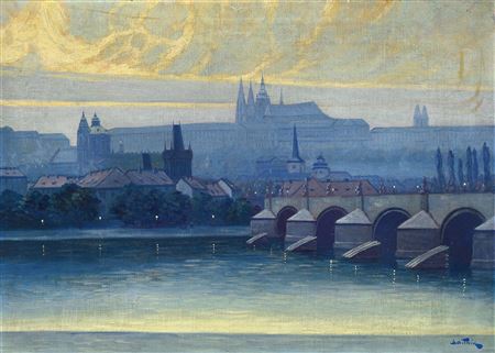 Dawn in Prague