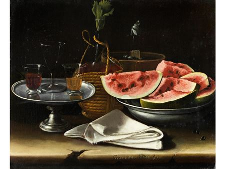 STILL LIFE WITH WATERMELON