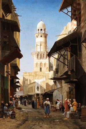 Sample artwork by John Peter Kornbeck (1837 - 1894), known for painting - View similar artists and auction records