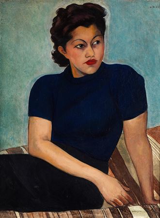 Portrait einer jungen Frau, 1938