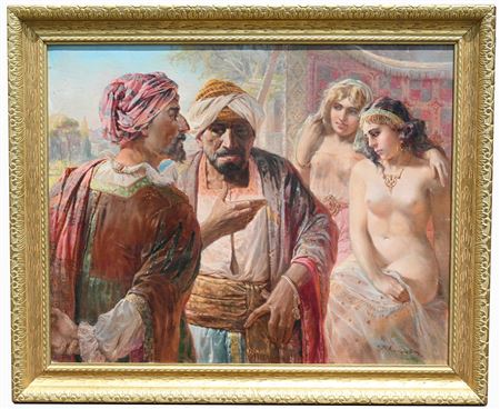 Orientalist Harem Scene