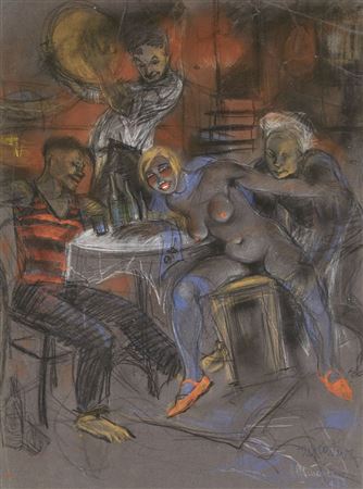 At the docks (1933) by Irina Valerianovna Steinberg - Auction record, sale price, and art valuation. Compare with similar artists and explore comparable artworks.