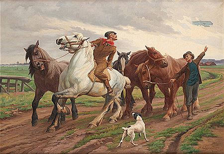 Horse trader on600 his way to market