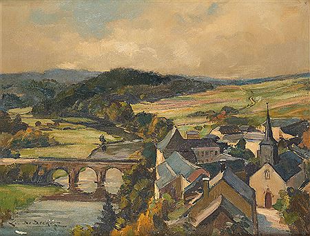 "Dohan sur Semois" by Luc de Decker - Auction record, sale price, and art valuation. Compare with similar artists and explore comparable artworks.