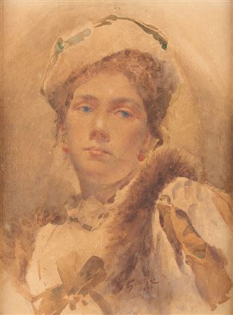 Portrait of a young woman
