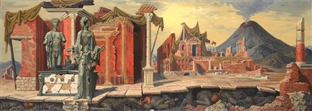 "La chute de Pompéi".