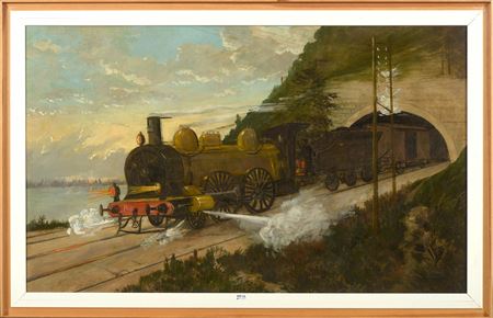 "La locomotive à vapeur".