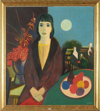 Femme au clair de lune