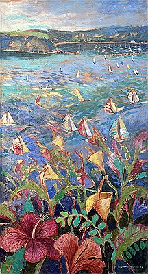 SPINNAKERS FROM THE GARDEN