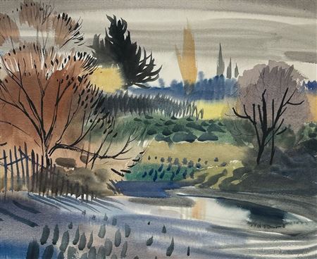 Late Autumn by Stewart Maclennan - Auction record, sale price, and art valuation. Compare with similar artists and explore comparable artworks.
