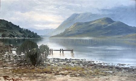 Moonrise on the Frankton Arm, Lake Wakatipu