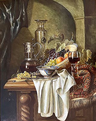 THE MASTER STILL LIFE by Jos Kivits - Auction record, sale price, and art valuation. Compare with similar artists and explore comparable artworks.