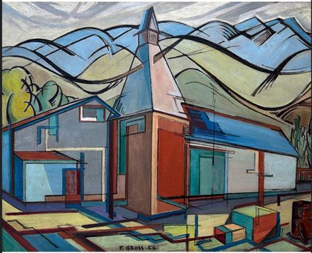 Sample artwork by Frank Gross (1908 - 1963), known for painting - View similar artists and auction records