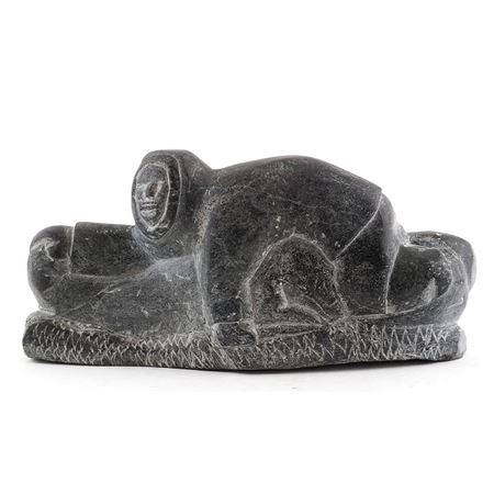 Sample artwork by Adamie Niviaxie (Born 1925), known for inuit sculpture - View similar artists and auction records