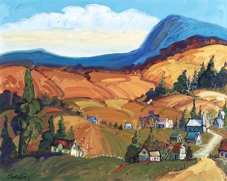 "Montagne dans les Laurentides"