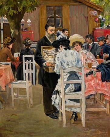 Artwork by Felicien von Myrbach-Rheinfeld
