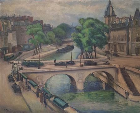 Paris, The Seine and the Ile de la Cité
