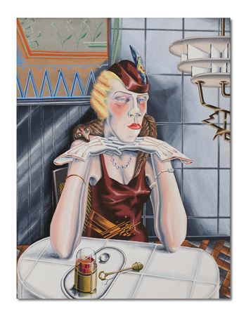 "Al cafè" 1934/35 by Volker Bohringer - Auction record, sale price, and art valuation. Compare with similar artists and explore comparable artworks.