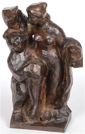 Female Nude with Figure