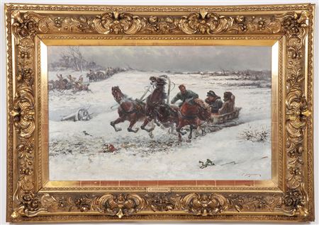 Napoleon's Winter Retreat from Russia