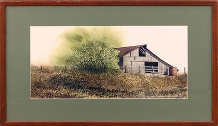 Old Barn in Late Summer