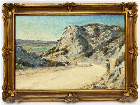 Path through the garrigue