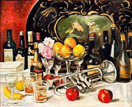 After The Party, Still Life With Trumpet And Whiskey