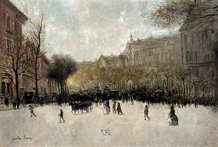 Paris Street Scene
