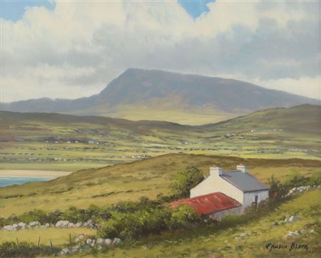 'MUCKISH MOUNTAIN FROM HORN HEAD, DONEGAL'