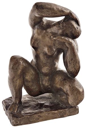 Woman Squatting by Dezs Bokros Birmann - Auction record, sale price, and art valuation. Compare with similar artists and explore comparable artworks.